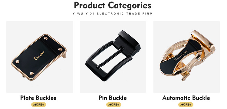 厂家批发商务男士皮带扣合金属镜面配35mm棘轮皮带腰带扣自动扣详情5