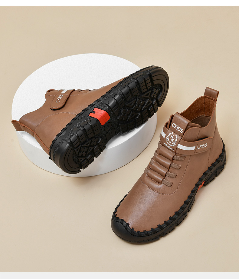 女士马丁靴跨境高帮大码女鞋秋冬短靴棉鞋详情5