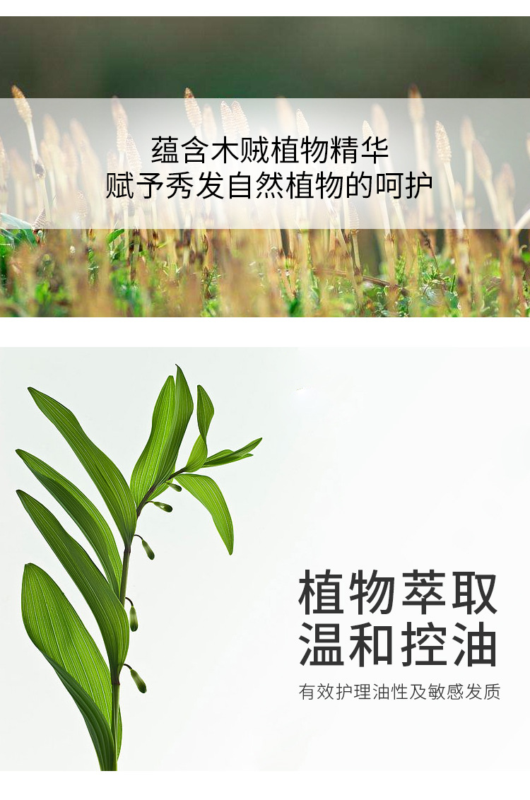 瑞士原装Smillson丝密生 草本滋养顺滑控油去屑洗发水护发素批发详情6