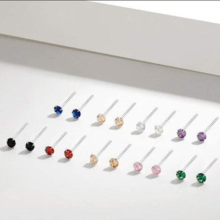 S999纯银耳钉淡水珍珠轻奢耳环高级感气质小众设计INS精致耳饰品详情3