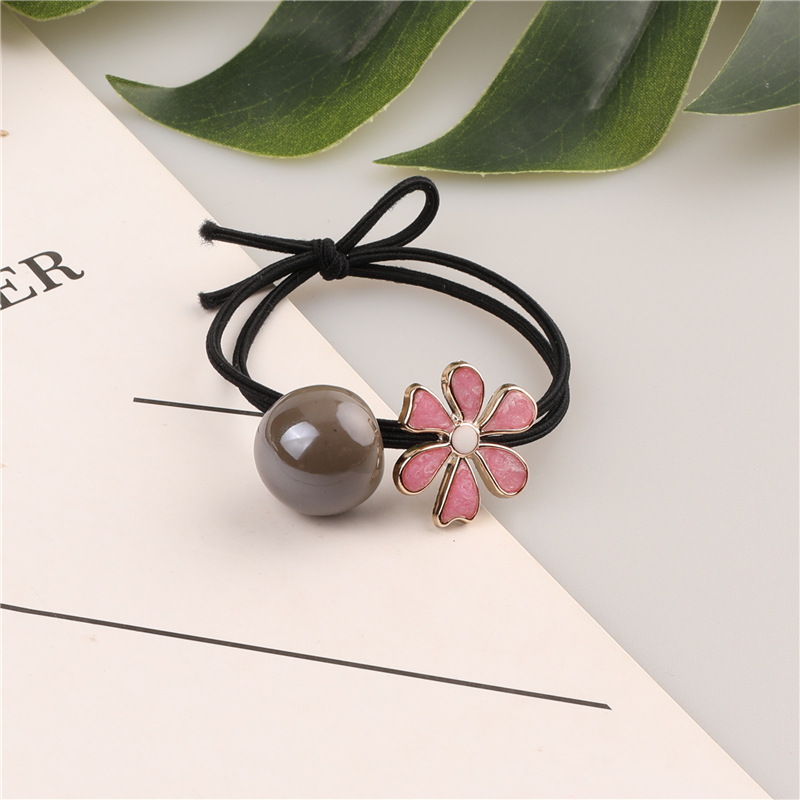 Korean style hair tie Internet celebrity Instagram forest-themed flower hair tie, stylish and elegant little Daisy hair band, hair tie rubber band pic 17