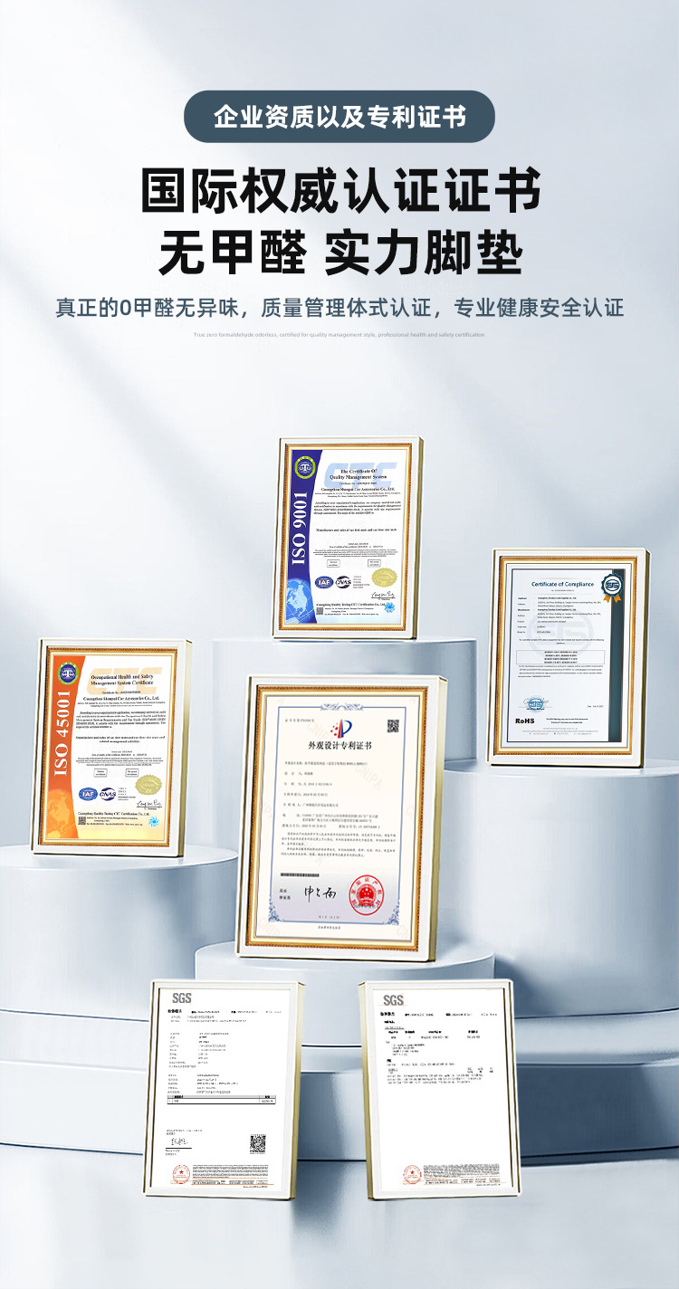 适用于25款特斯拉焕新款Model Y汽车脚垫防水TPE脚垫后备箱垫代发详情2