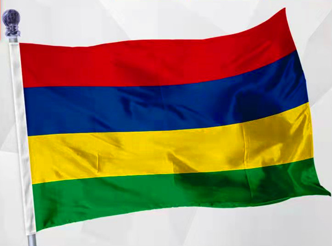 4号毛里求斯旗帜3*5英尺90*150cm毛里求斯国旗涤纶旗帜支持详情2