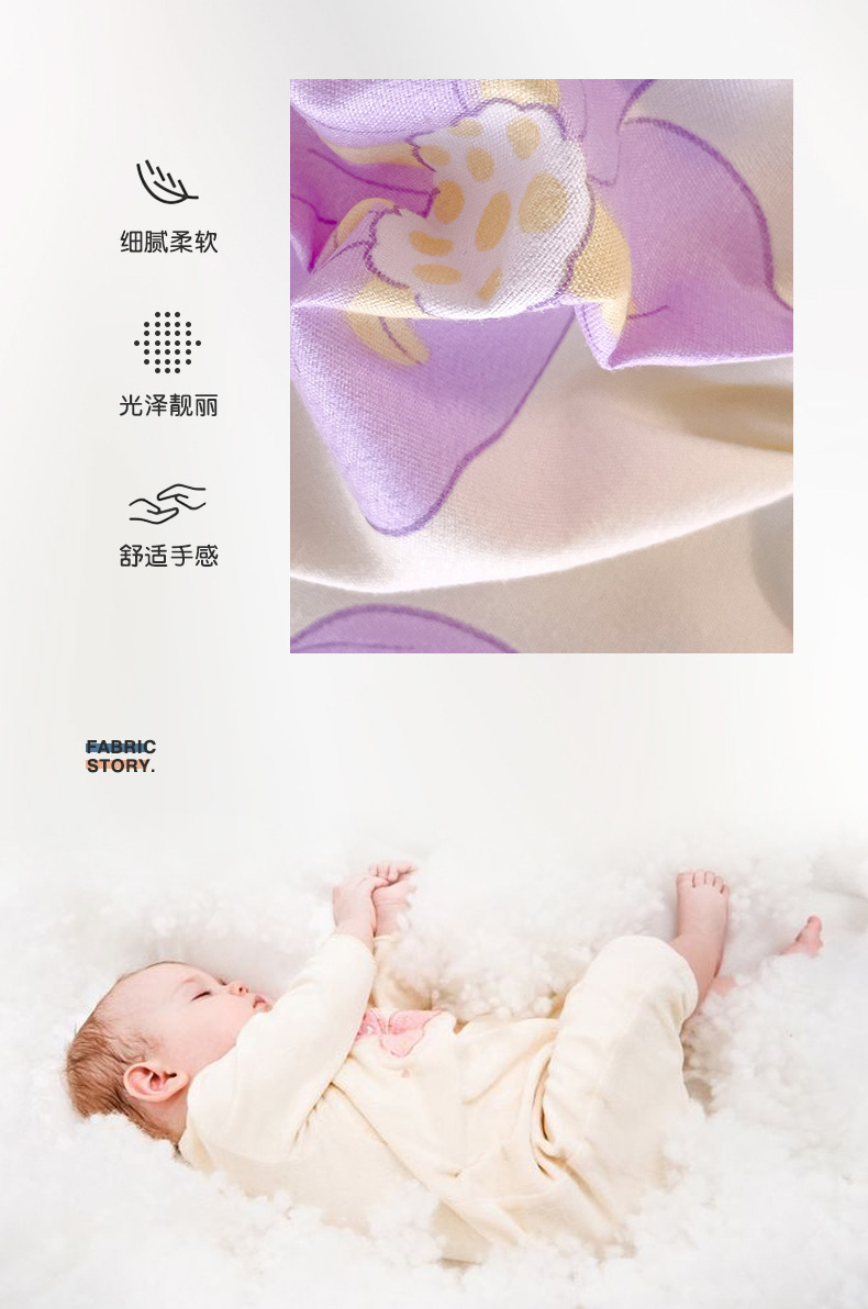 New pure cotton brushed four-piece set, fresh and thick bed sheet and duvet cover, student washed cotton three-piece set bedding pic 5