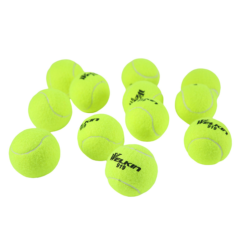 跨境训练网球 12个装训练球高弹耐打网球 户外运动网球厂家直供详情4