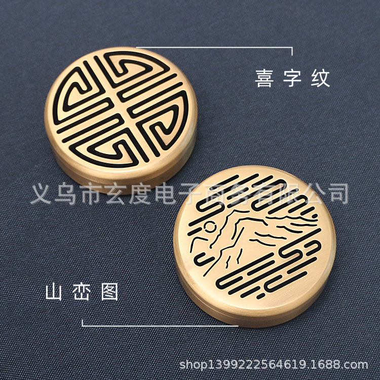 三足铜香炉纯铜沉檀香炉家用茶道香薰炉仿古盘香炉禅意熏香炉详情24