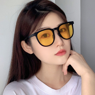 新款方形复古防蓝光眼镜男TR90大镜框近视框架商务抖音网红平光镜详情5