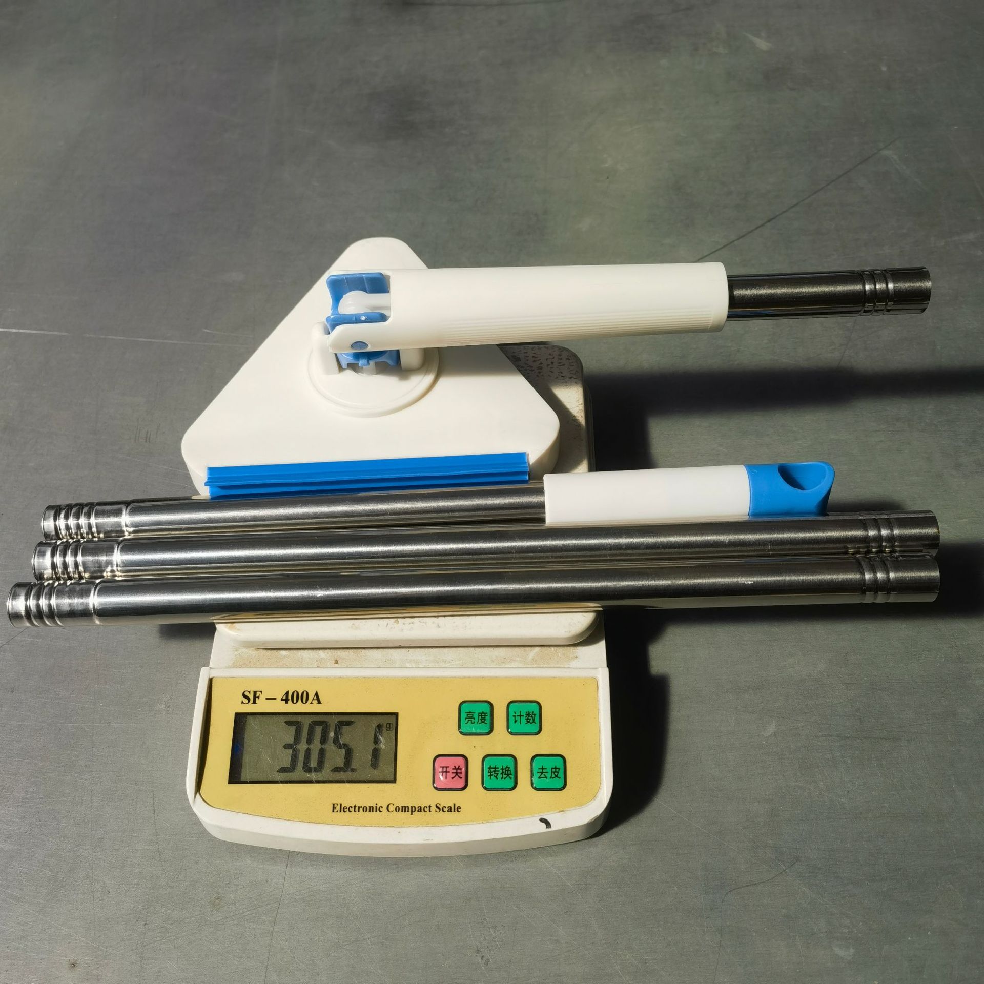 三角洗脸巾夹拖把加长杆自动夹纸家用万能型静电除尘洗脸巾专用详情13