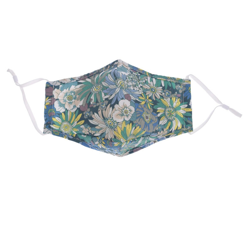 防尘防晒透气口罩 小碎花棉布口罩防粉尘棉布艺口罩厂家批发详情16