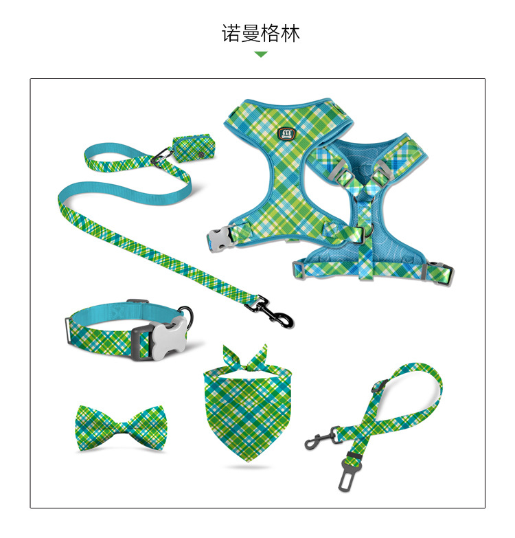 跨境新品时尚印花领结宠物配饰猫狗蝴蝶结装饰宠物猫狗节日礼品详情4