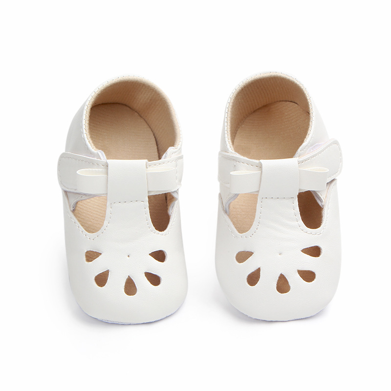 Wholesale of best-selling multi-color perforated baby shoes, anti-slip walking shoes, semi-rubber soles and soft-soled baby shoes 0921 pic 30