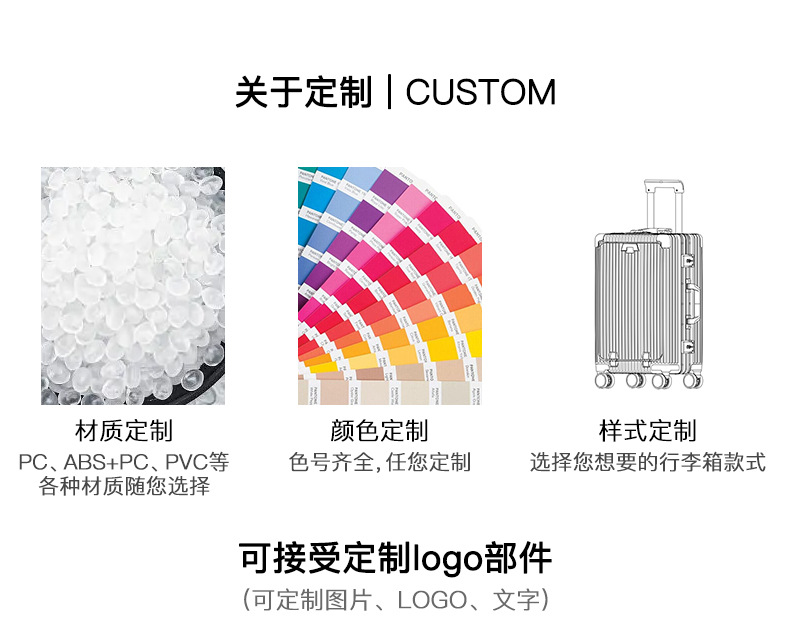多功能行李箱前开口登机箱pc铝框密码拉杆箱20寸万向轮充电旅行箱详情22