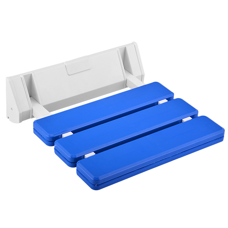 Bathroom chair, shoe-changing wall stool, foldable and flip-up chair pic 2