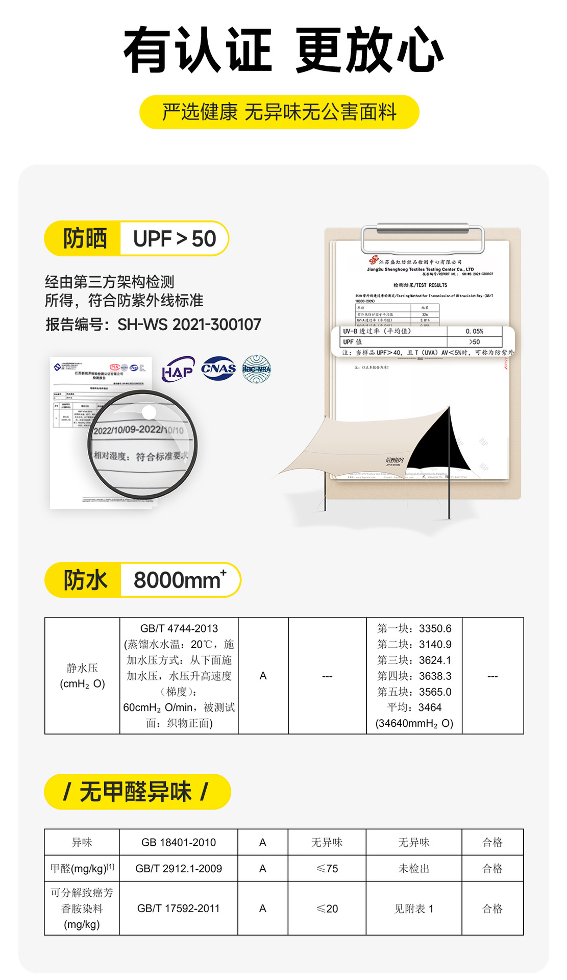 黑胶天幕帐篷户外大号露营全套装备野营野餐便携式八角防晒遮阳棚详情22