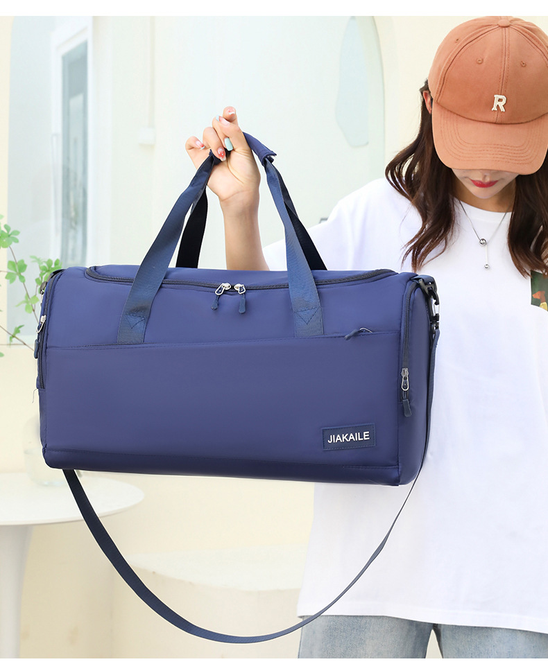 短途手提旅行包干湿分离大容量单肩运动健身包潮斜跨大包厂家批发详情15