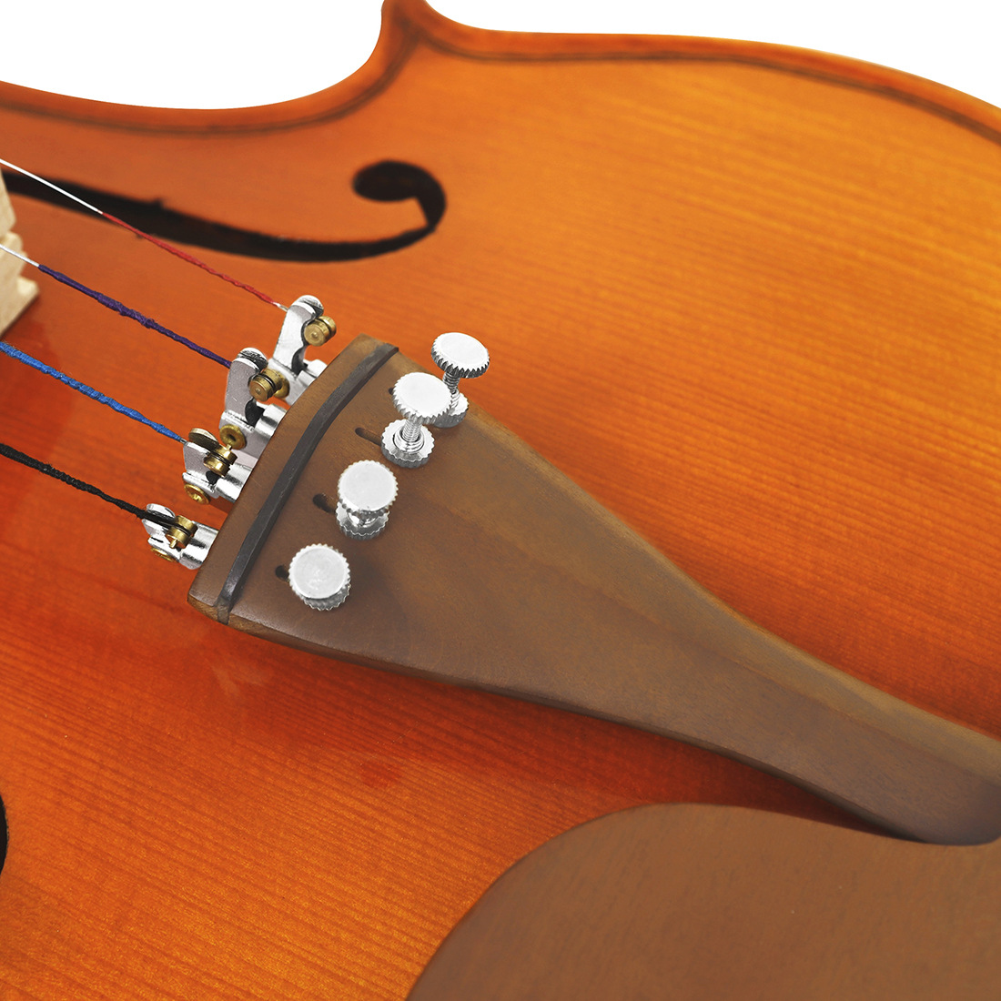 Wholesale handmade maple violin AV-609 natural tiger-patterned jujube wood violin for children and adults 4/4 popular violin pic 23