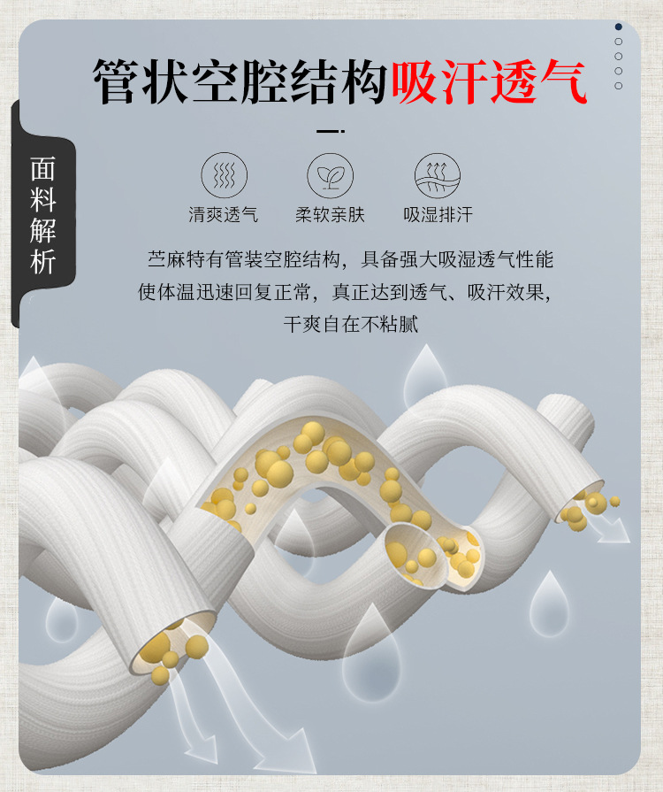 新中式棉麻女装2023春夏季新款碎花连衣裙女翻领显瘦女士苎麻长裙详情7