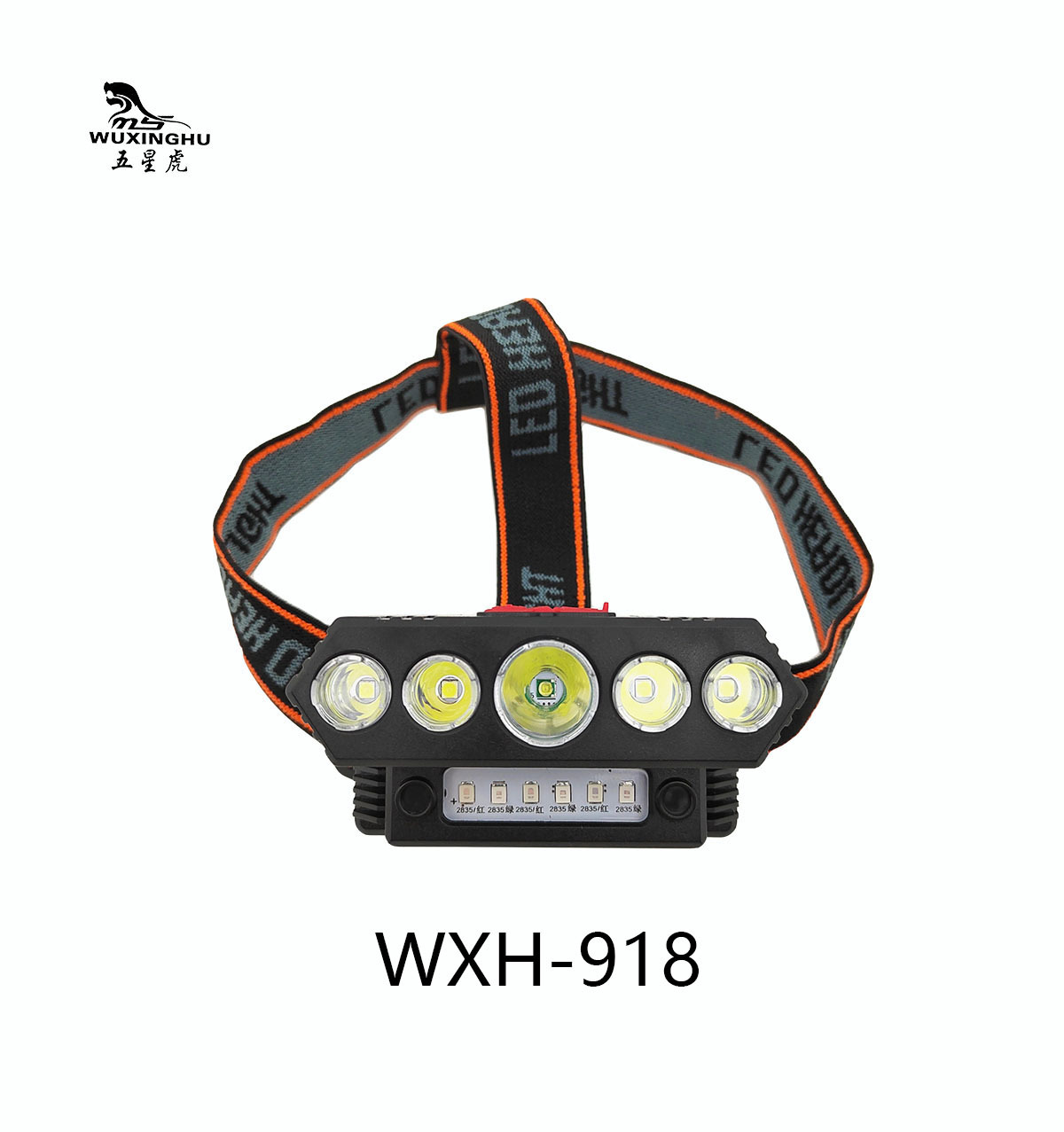 Cross-border hand-waving sensor headlamp, strong light rechargeable, long-range shooting, waterproof USB charging, head-mounted night fishing outdoor headlamp pic 10
