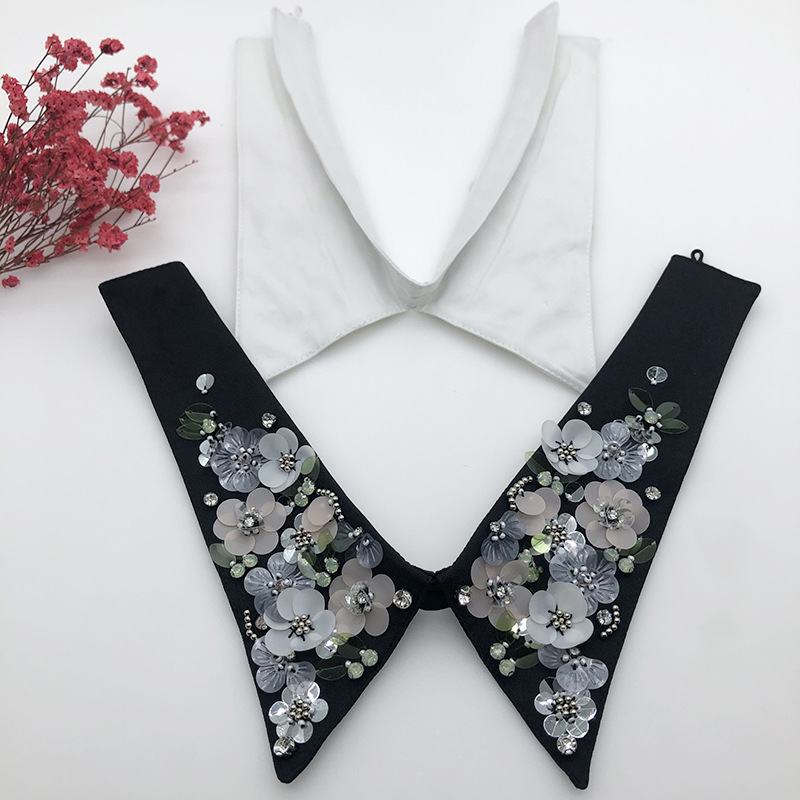 网红爆款上市春季假领子服饰品女装百搭时尚潮流专业生产加工厂家详情7