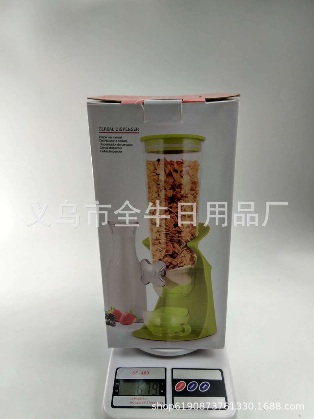 厨房新款壁挂式麦片机跨境麦片器热销谷物分配器cereal dispenser/国潮商品详情2