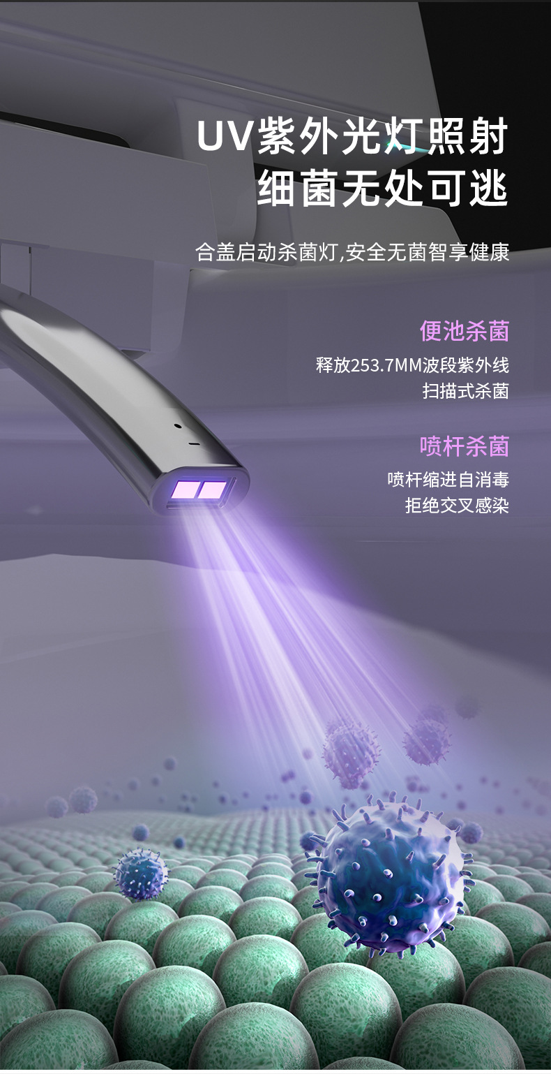 智能马桶蛋形即热式杀菌泡沫护盾全自动语音无水压问题坐便器精品卫浴.详情5