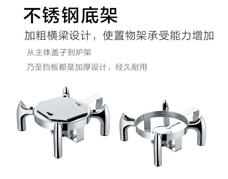 Hotel equipment: Visible circular hydraulic glass-covered buffet stove, commercial cooking vacuum cleaner preferred pic 6