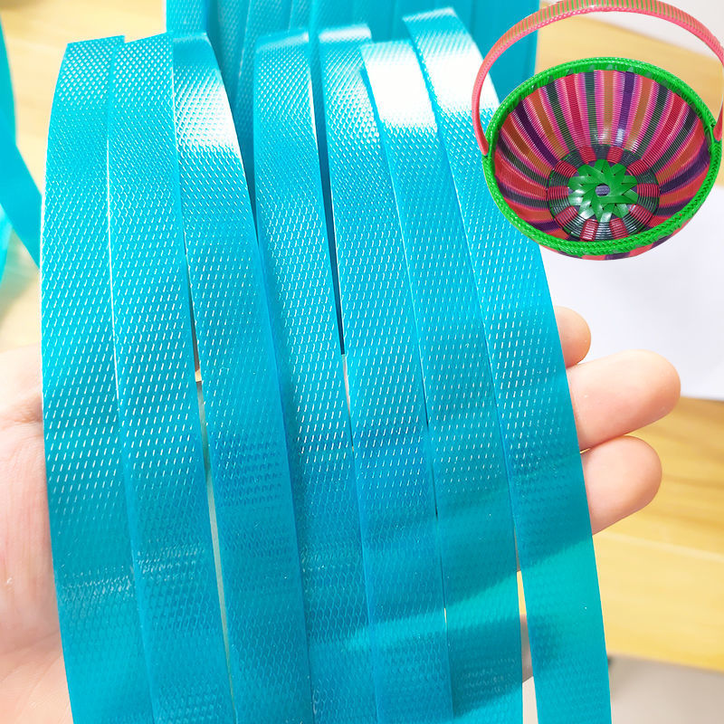 透明打包带塑料PPet1608塑钢编织带编织篮子捆绑带织带条PP打包带详情4