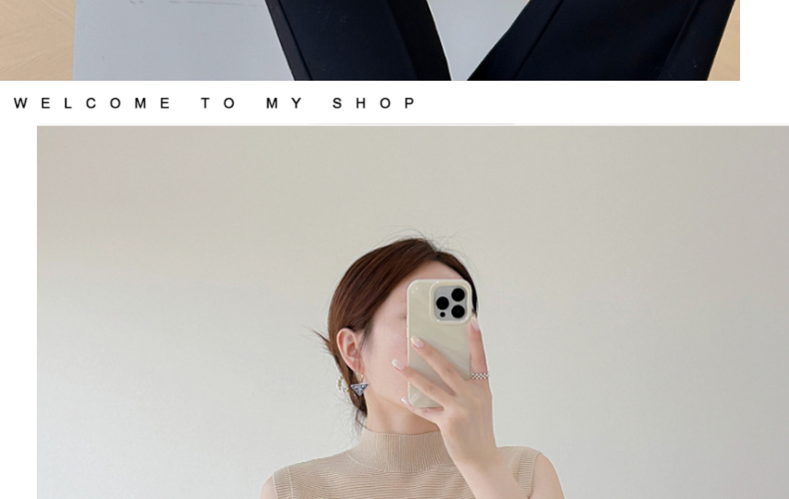 马甲毛衣女装2023年秋季新款无袖背心羊毛衫女士半高领针织衫羊毛详情20