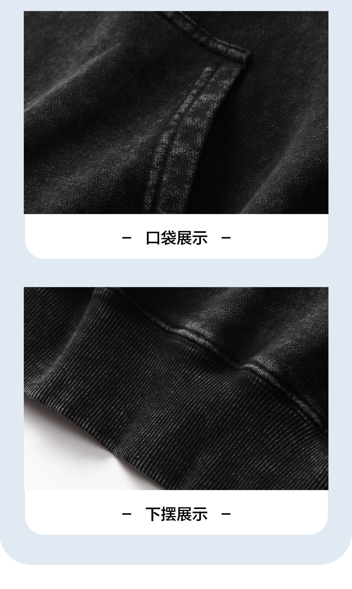 350g large size hooded sweatshirt customized logo pic 21