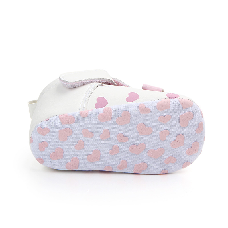 Spring and Autumn New Three-dimensional Ear baby Girl cute walking Shoes Heart-shaped flat Velcro single shoes wholesale 0943 pic 6