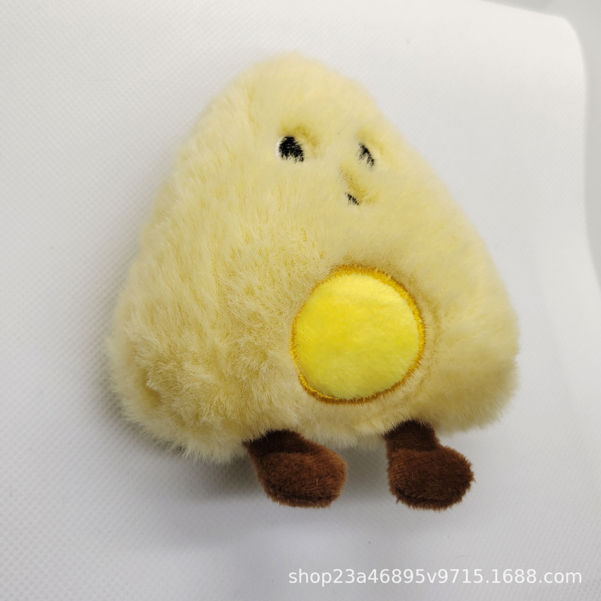 diy饰品配件毛绒小公仔配件成品吐司芝士蛋黄熊饭团辅料胸针别针详情4