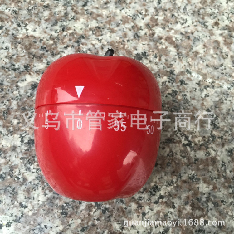 红苹果机械定时器/厨房定时器/提醒器/水果倒计时器发条定时器详情2
