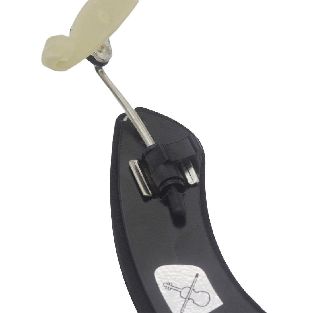 LN100 Red box white foot 4/4-4/3 Anti-wolf violin shoulder support, violin shoulder pad, plastic shoulder support, anti-drop pic 7