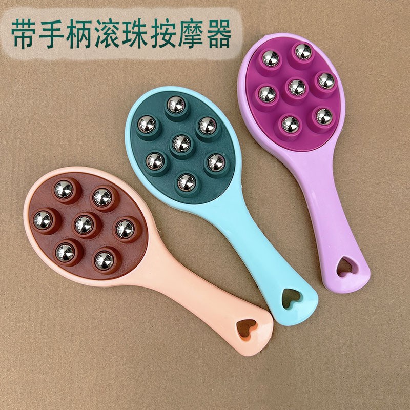七龙珠按摩器按摩滚轮揉腹部全身手动滚珠刮痧疏通经络刷瘦腿神器详情5