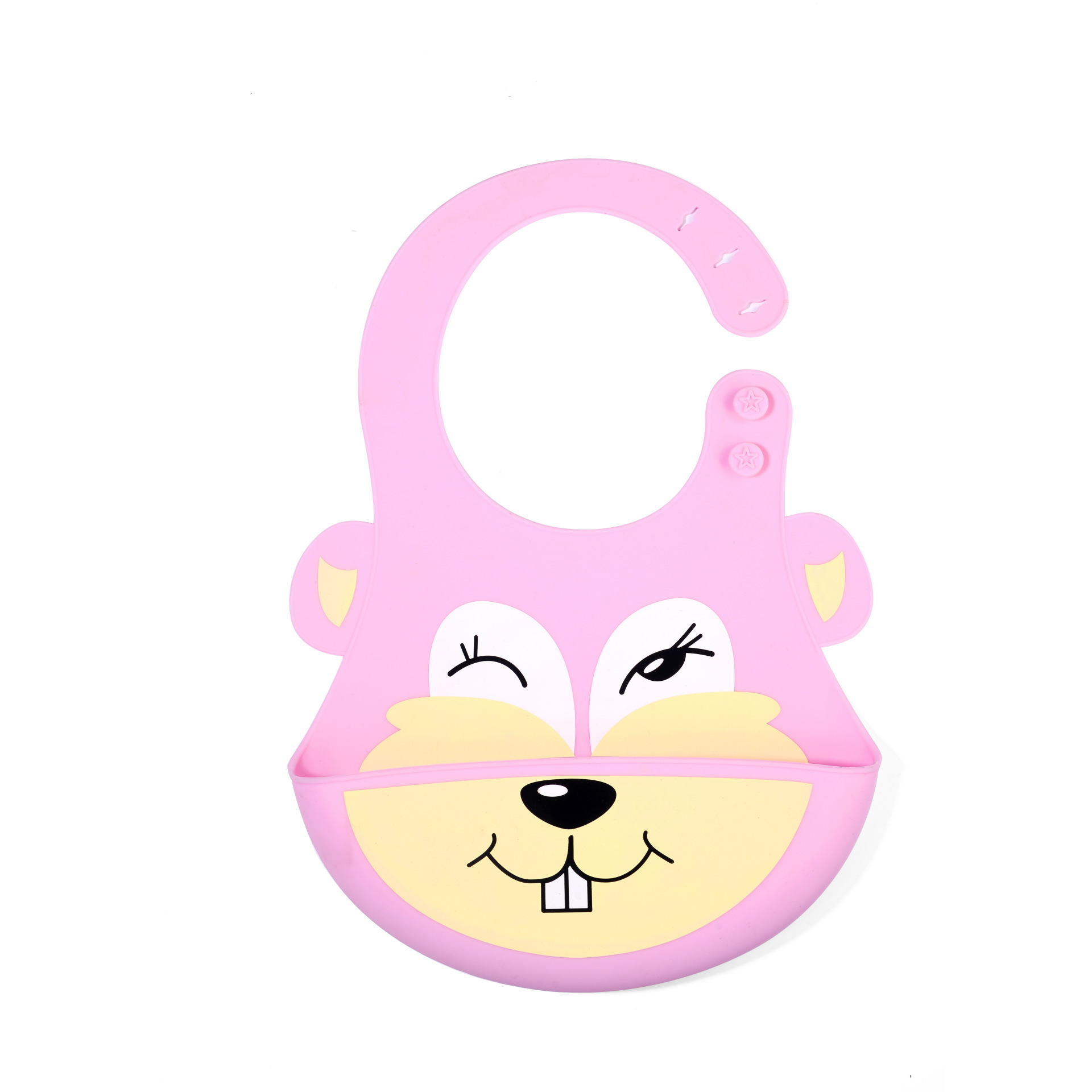 Foshan Source Factory customizes food-grade baby silicone bibs, saliva wipes and creative cartoon baby food bags pic 6