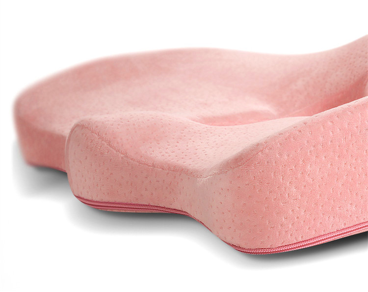 Office seat cushion, slow rebound, memory foam, winter hollow, breathable, beautiful buttocks, computer seat cushion, thickened chair cushion pic 4