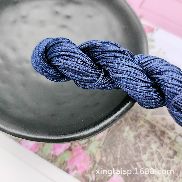 diy jewelry thread AB, Taiwan jade thread, colorful jewelry, nylon thread, jade bracelet, braided rope, 1mm jade thread wholesale pic 27