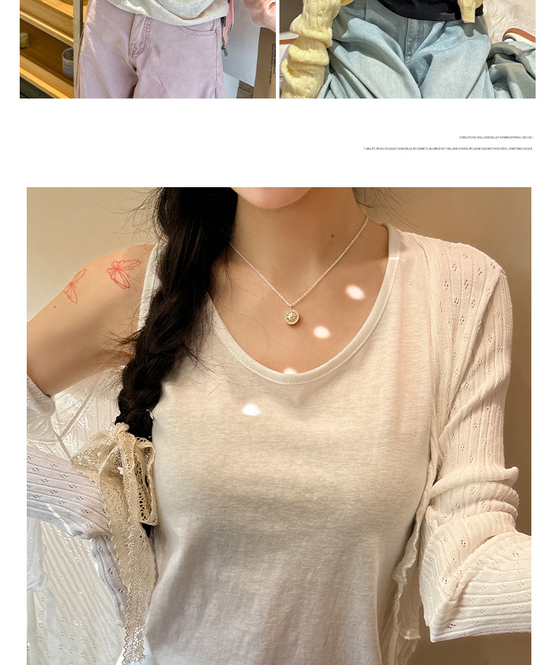 雪花棉春夏季bm慵懒风宽松打底内搭小吊带背心女外穿辣妹无袖上衣详情3