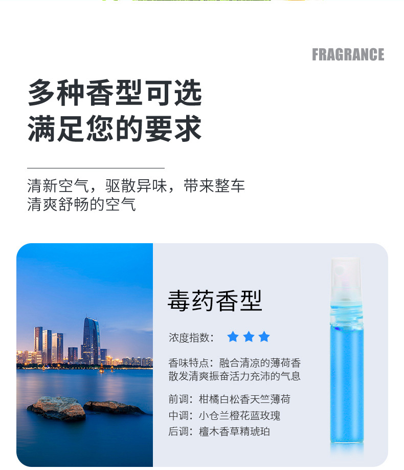 High-end car perfume pendant, luminous car perfume pendant, new crystal aroma diffuser pendant, car perfume pendant, perfume pendant, decorative pendant pic 10