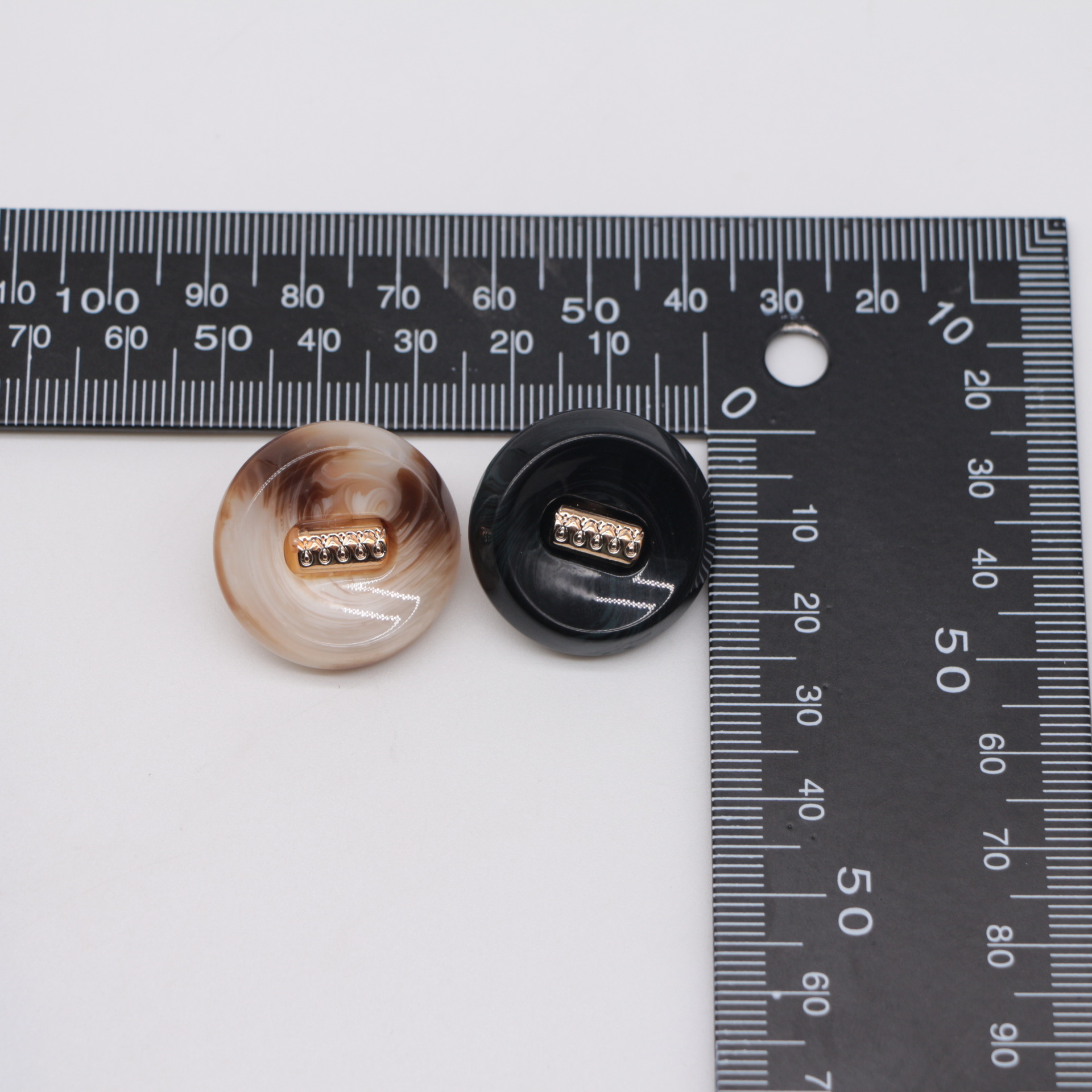 塑料电镀沙金树脂花纹时装新款不规则高脚风衣西装装饰详情7