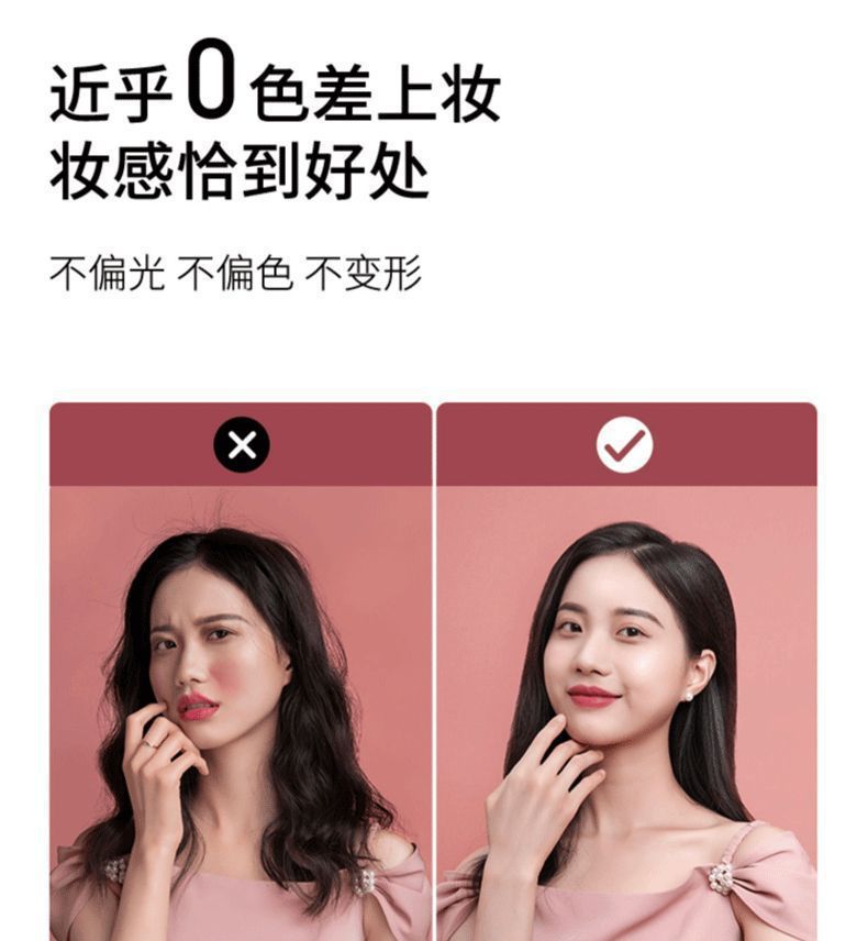 双开门化妆镜充电式可折叠led灯旋转多功能收纳一体三色光台式镜详情34