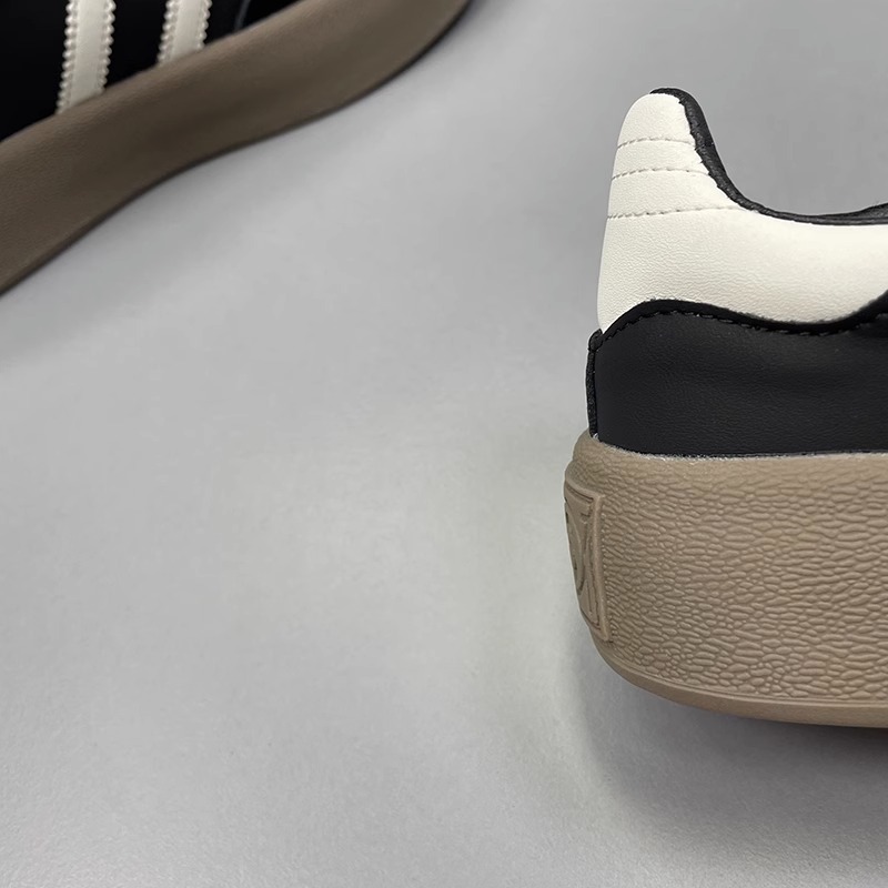 真皮德训鞋女鞋子2025春季新款厚底小白鞋复古阿甘鞋休闲运动板鞋详情15