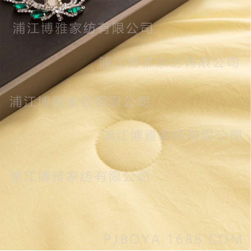 New modern and simple solid-color soybean fiber summer cooling quilts, washed cotton quilts, gift single and double air-conditioned quilts wholesale pic 11