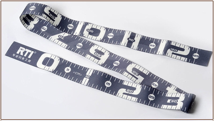 Rti 1.2-meter anti-wrinkle fish measuring ruler, waterproof and wear-resistant, double-sided digital catch length measurement Lull fishing tool pic 8