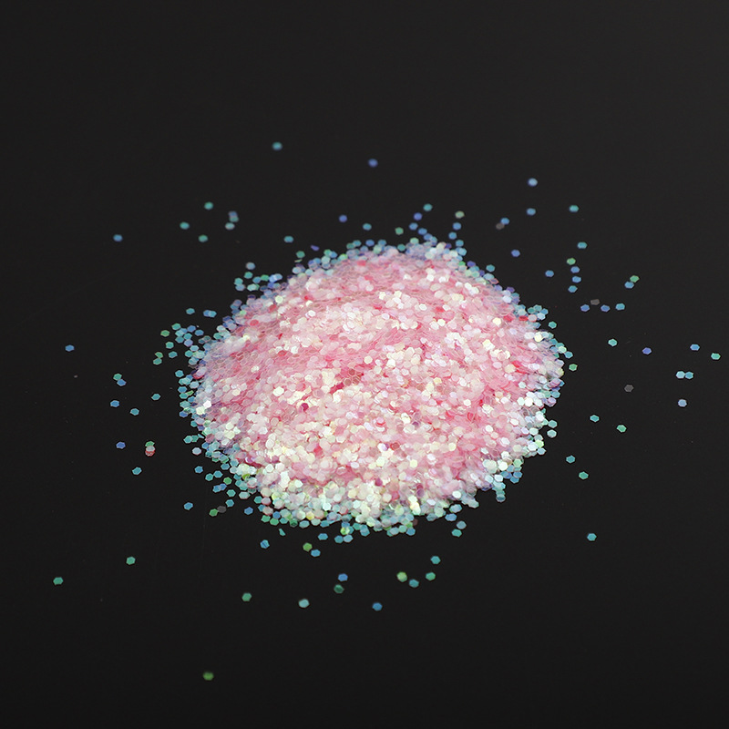 1/24 Iridescent Seven-Color Golden Onion Powder, Dazzling Glitter Powder, 1kg package, 1mm Seven-color Laser Powder, Nail sequins, High Gloss, waterproof pic 20