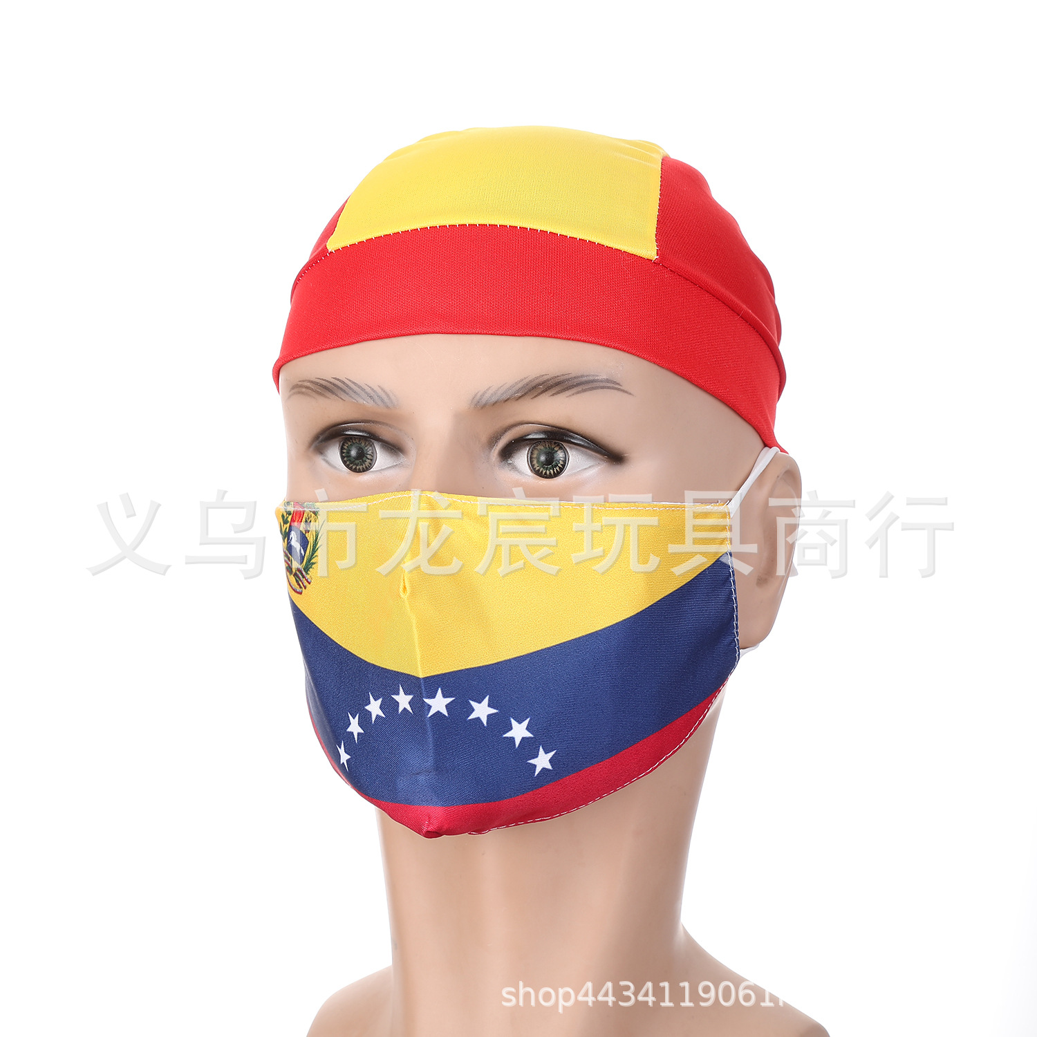 跨境亚马逊透气布口罩棉质时尚成人防尘水洗防晒旗帜口罩挂耳批发详情12