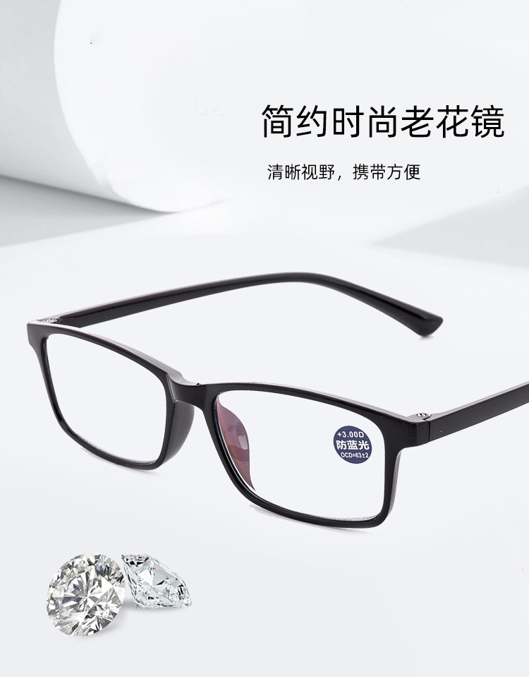 5002/5003/TR90 anti-blue light light bouncing reading glasses, fashionable reading glasses, comfortable street stall reading glasses wholesale pic 2