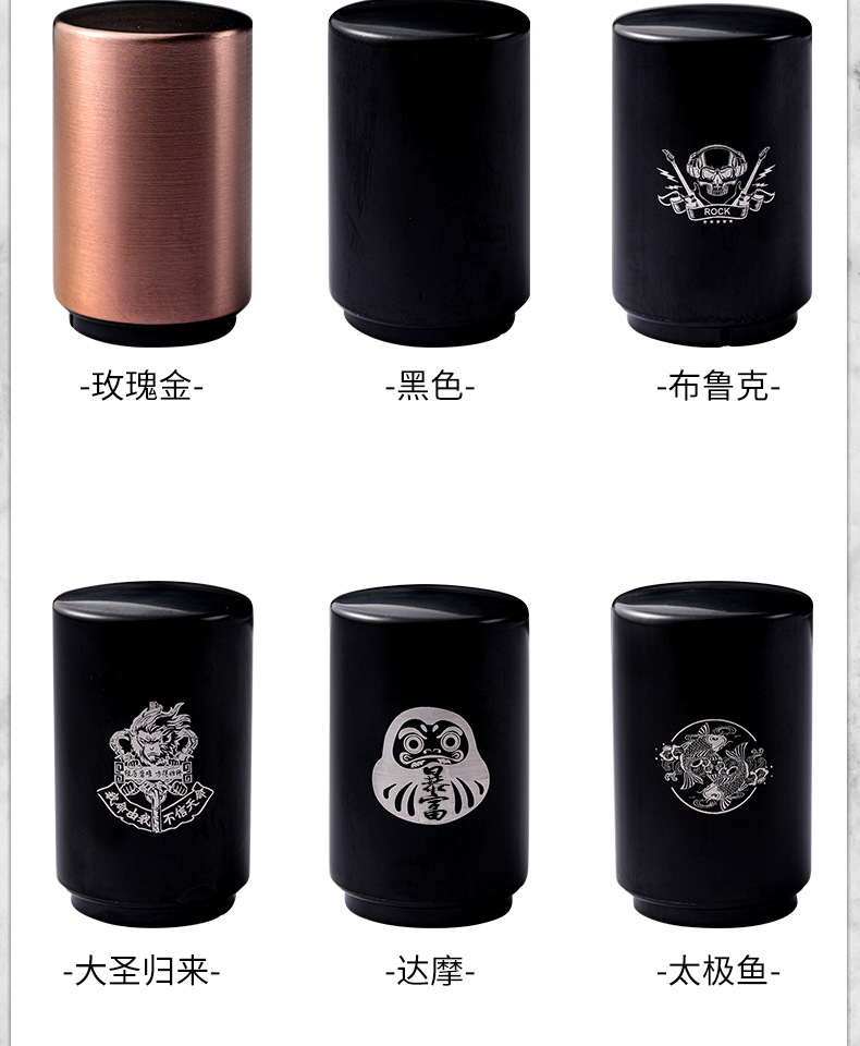 Cross-border beer bottle opener creative stainless steel bottle opener press automatic cap opener advertisement non-destructive beer screwdriver pic 8