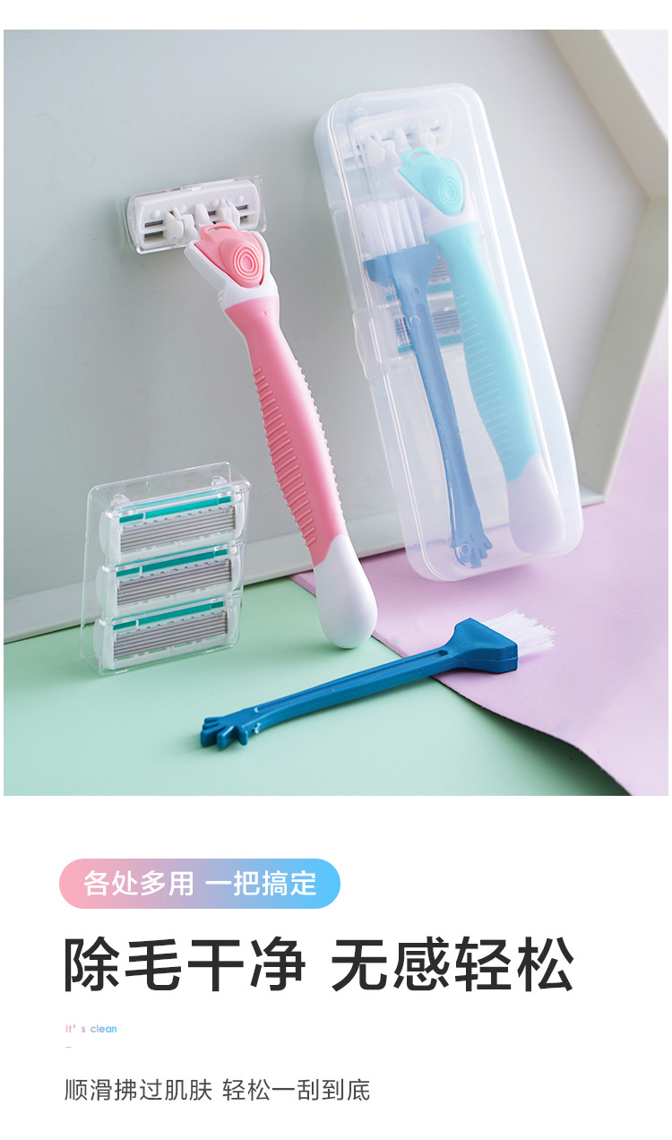 Manual shaving knife for women, armpit hair remover, a special tool for men and women to remove leg hair pic 19