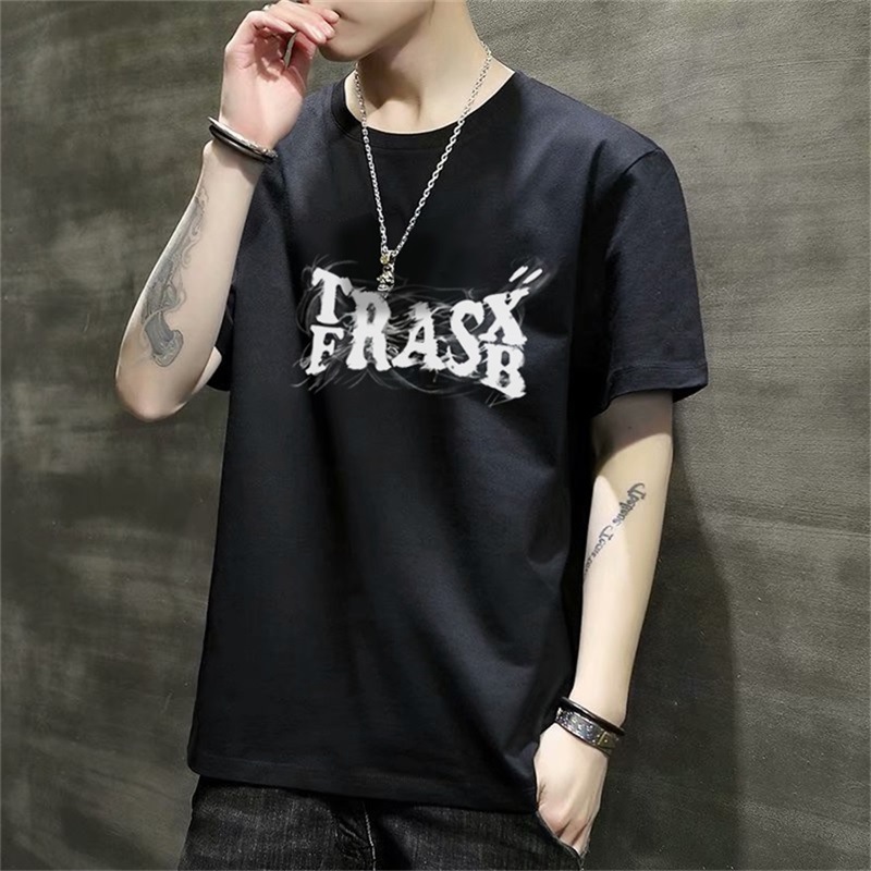 男士短袖t恤2024新款夏季潮流韩版宽松打底衫衣服体恤大码青少年详情28